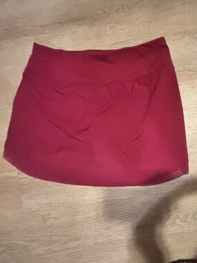 CALIA by Carrie Underwood Burgundy Athletic Skort